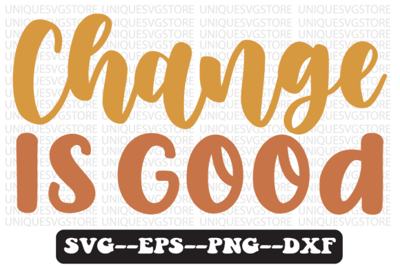 Change is Good Groovy Retro Svg Design Review