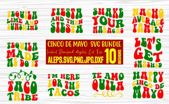 CINCO DE MAYO RETRO SVG BUNDLE Review