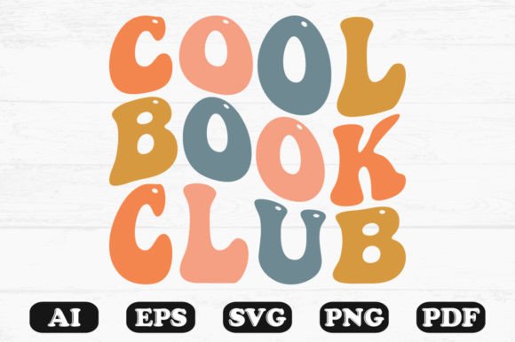 Cool Book Club Retro Svg T-shirt ,books