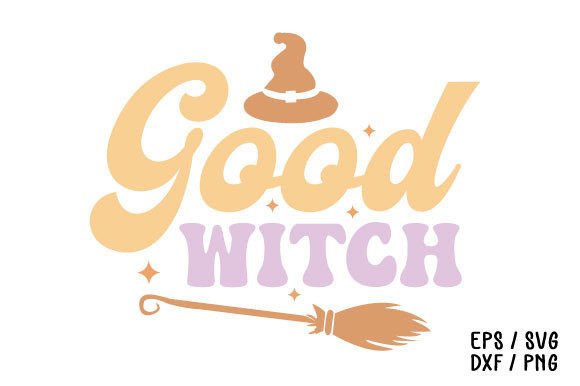 Halloween Retro SVG - Good Witch Review