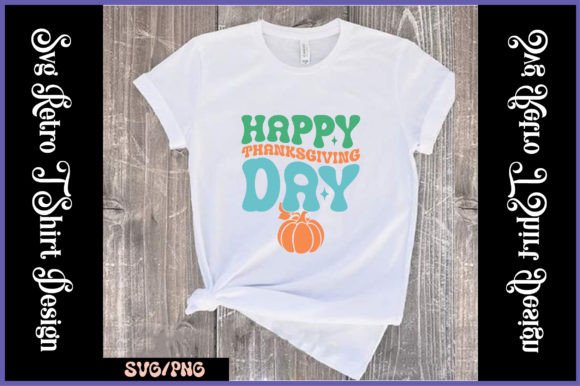 Happy Thanksgiving Day Retro SVG Design Review